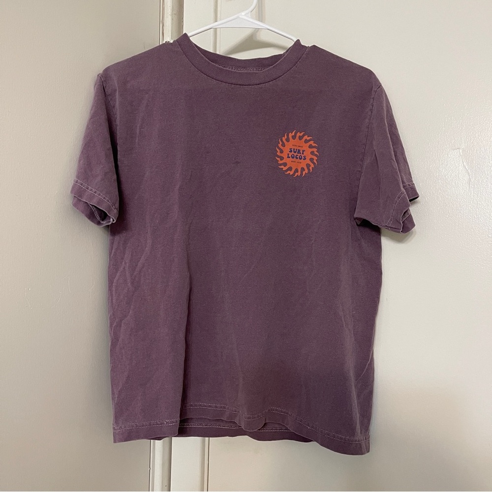 Surf Locos Purple T-Shirt Size Small